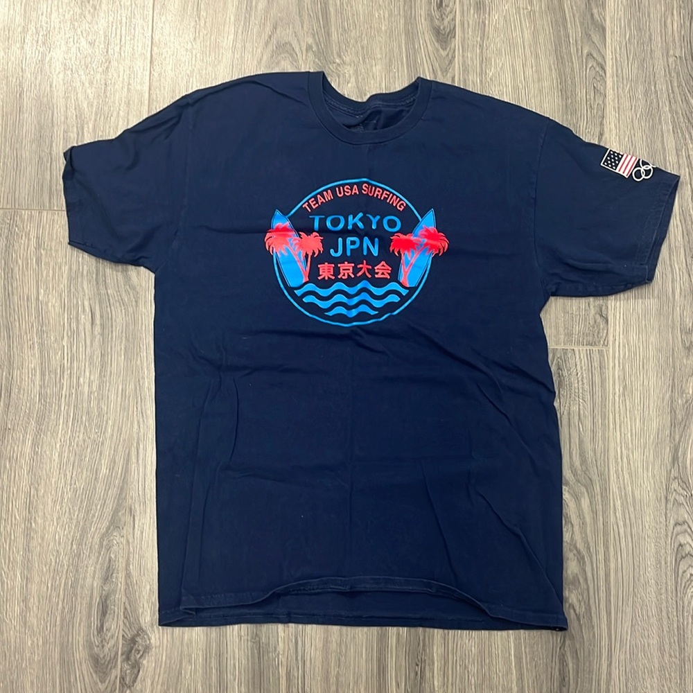 Team USA surfing t shirt